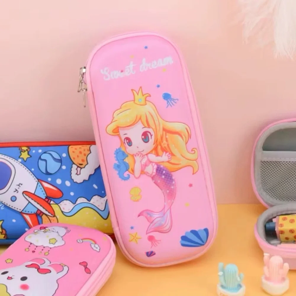Pink Mermaid Pencil Case